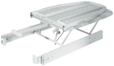 Häfele Ironfix Bügeltisch hinter Schublade grau Bügelbrett klappbar 950 mm
