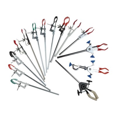 Secure Four Finger Clamp Lab Support Stand Chemistry Laboratory Supply