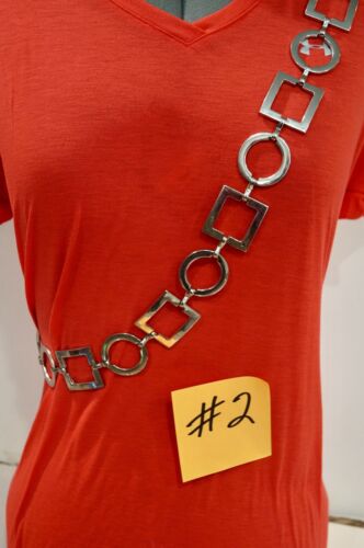 SCA MEDIEVAL RENAISSANCE METALLIC SILVER GOLD EXPANDABLE BELTS - CHOICE $10 ea. - Picture 16 of 93
