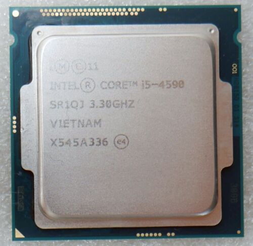 INTEL CORE I5-4590 3.30GHZ  4 CORES SR1QJ LGA1151 CPU PROCESSOR - Picture 1 of 2