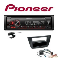 Pioneer 1-DIN Bluetooth Autoradio Android USB FüR Seat Toledo III Schwarz