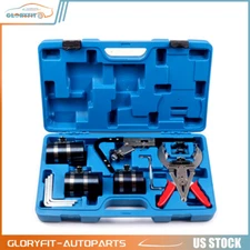 Piston Ring Tool Kit with Ring Groove Cleaner Auto Truck Cleaning Service Set