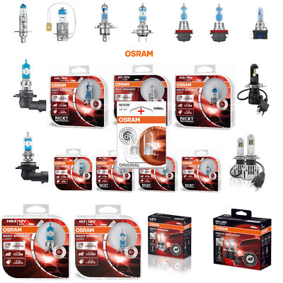 Osram Night Breaker 200 Laser Silver LED H1 H3 H4 H7 H8 H11 HB3 HB4 Free Wah...