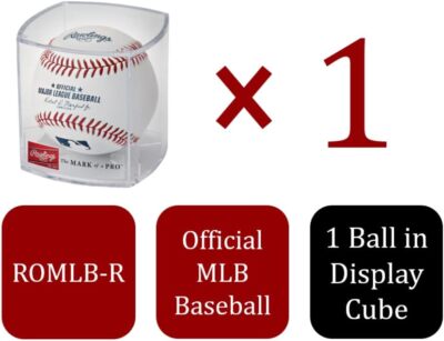 記念グッズ 2025 Major League Baseball Preview Official 2025 Major League Baseball Game Ball With Display