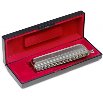 Stagg BJH-C48 12 Hole Slide Chromatic Harmonica - C, New!