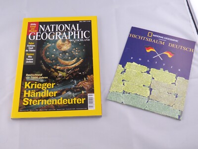 National Geographic März 2007 Elfenbein, Dubai, Kosmos, Deutschland vor 7000 Jah
