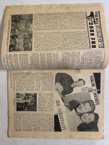 1955 Country Song Roundup Magazine 1st Annual Hank Williams Memorial Day Article - Picture 7 of 12