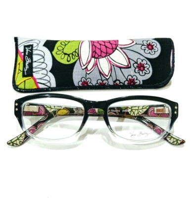 NEW VERA Bradley Readers Reading Eyeglasses glasses LIBBY  Moon Blooms  +2.00