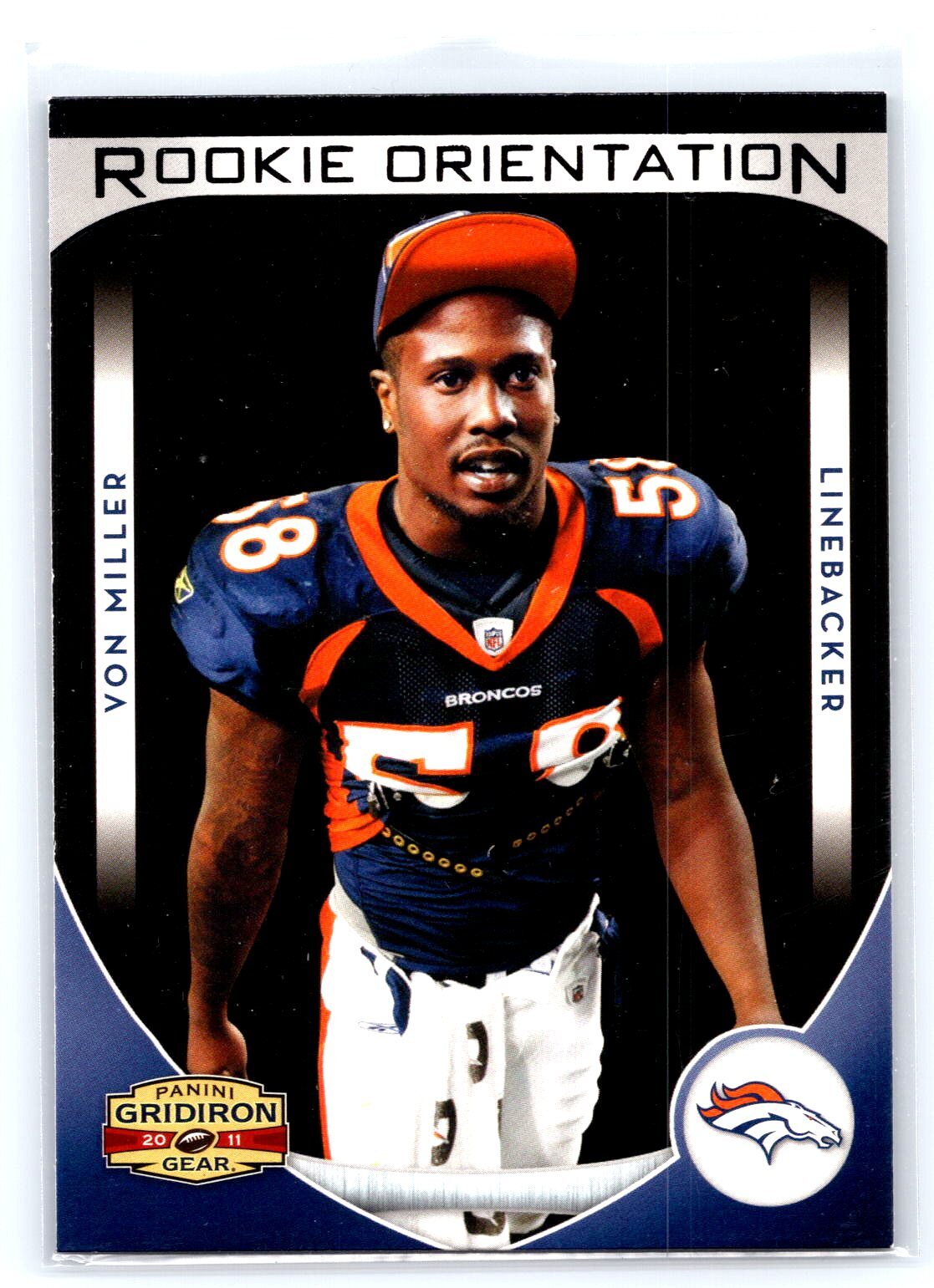 Von Miller Panini Gridiron Gear Rookie Orientation #36 Base