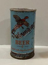 Sebewaing Brewing Co Blue Pull Tab Steel Beer Can w/Pheasant~BW397