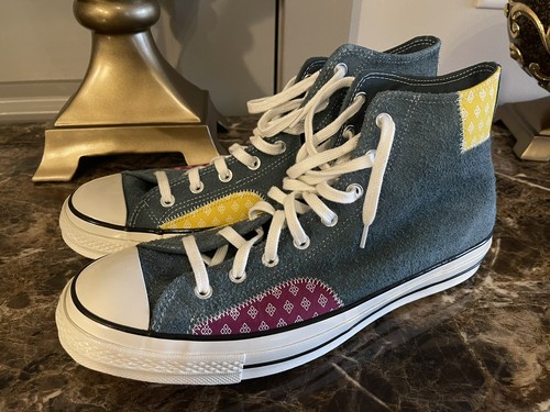 converse chuck 70 twisted prep patchwork high