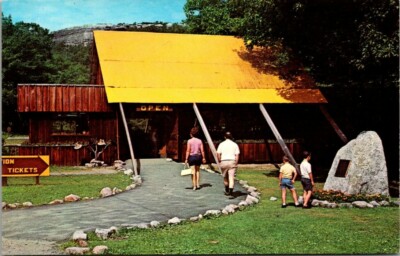 Postcard Visitors Reception Center Ice Cave Mtns Ellenville NY