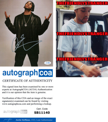 Singer CRAIG DAVID signed 8x10 Photo PROOF a  7 DAYS Walking Away ACOA COA