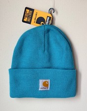 Carhartt Youth 8" x 8" Acrylic Watch Cuff Beanie Hat - Blue Moon USA 