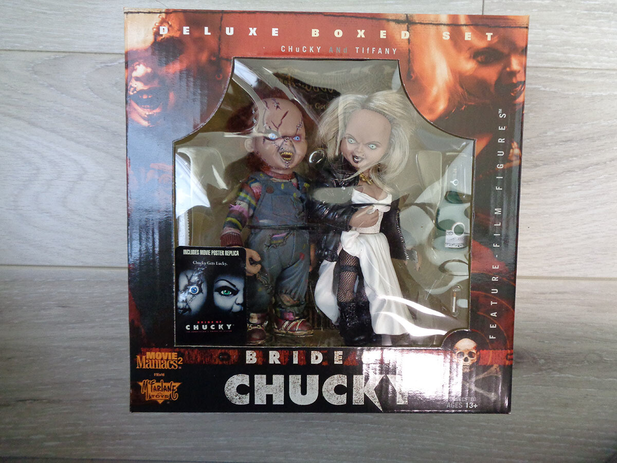 マクファーレントイズ BRIDE OF CHUCKY フィギュア McFarlane Movie Maniacs Bride of Chucky action figure set