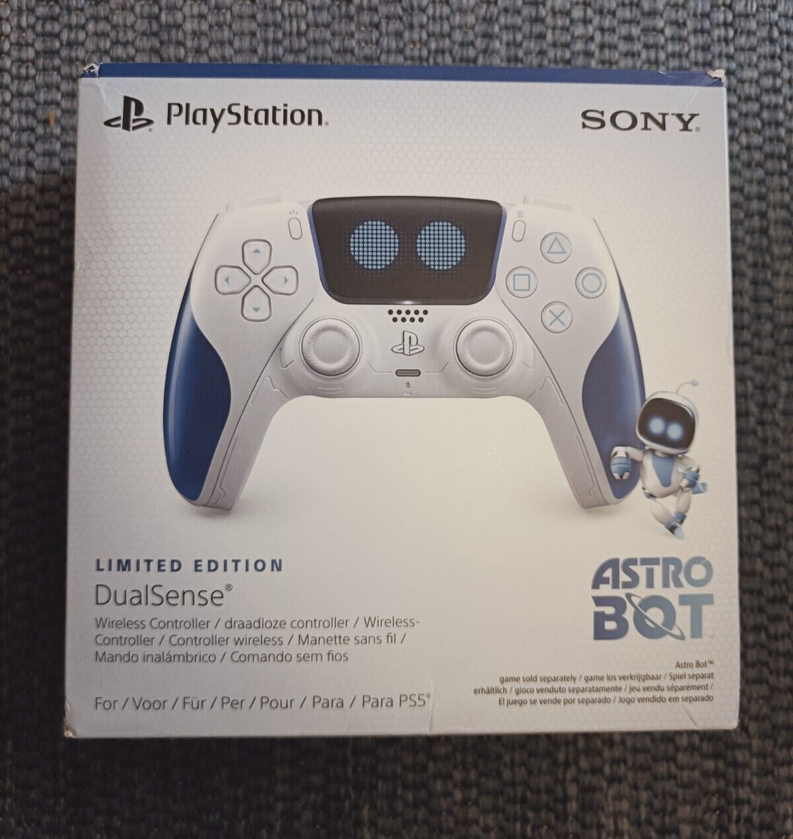 Manette Sony DualSense Astro Bot Limited Edition - Pour PS5 - Édition Spéciale Astrobot - Pré-commande