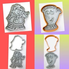 Chip and Clock From Beauty And The Beast Cookie Cutter