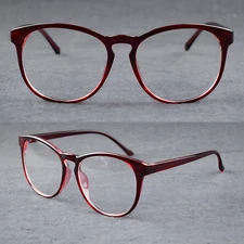 BETSION Eyeglasses Frame Women Big Round 54mm Glasses  
