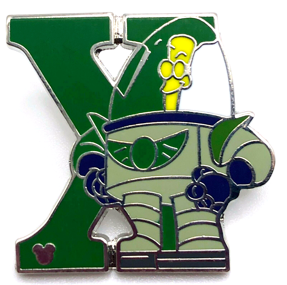 DISNEY Hidden Mickey Trading Pin - ALPHABET - DISNEY Hidden Mickey Trading Pin - ALPHABET -