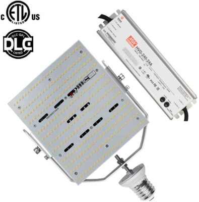 ETL DLC 480V E39 Mogul LED Parking Lot Retrofit 240W Shoebox Light Replace 1000W