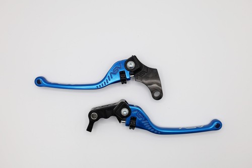 Palancas de freno y embrague ASV Honda CBR1000RR Fireblade 2004-2005 F3 azul regular - Imagen 3 de 3
