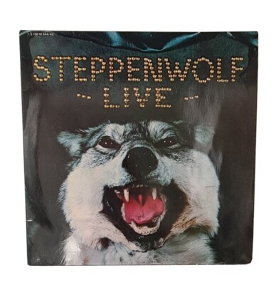 LP Steppenwolf - Live 2LP 1979 1C188-91 644/45