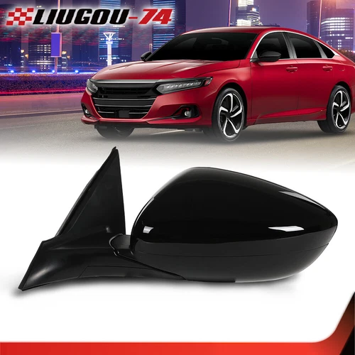 Power Mirror Driver Side Fit For Honda Accord Sedan 18-22 HO1320328 76258TVAA02
