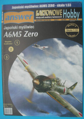 Answer KH 2 (2/2014) - Japanische Jagdflugzeug Mitsubishi A6M5 Zero