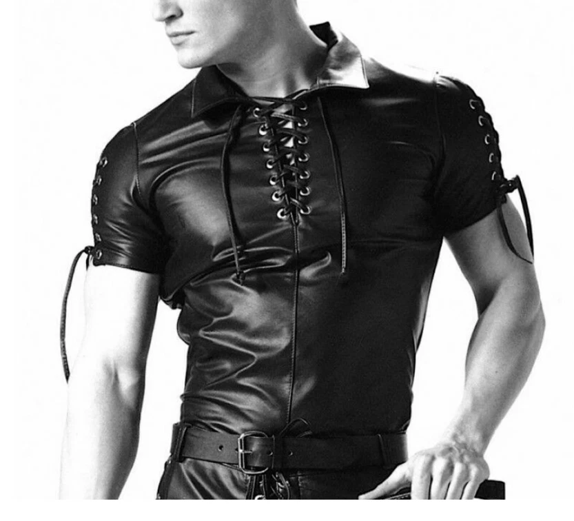Leather cowboy shirt shop