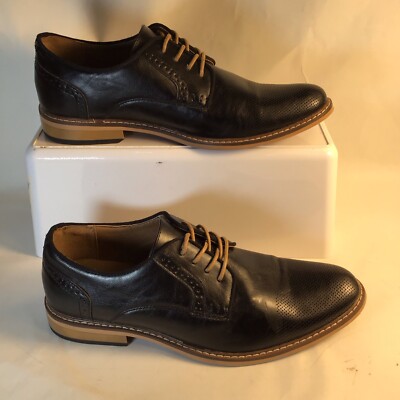 Steve Madden M-Bobby Oxford Black Ortholite Dress Shoes  display picture 3