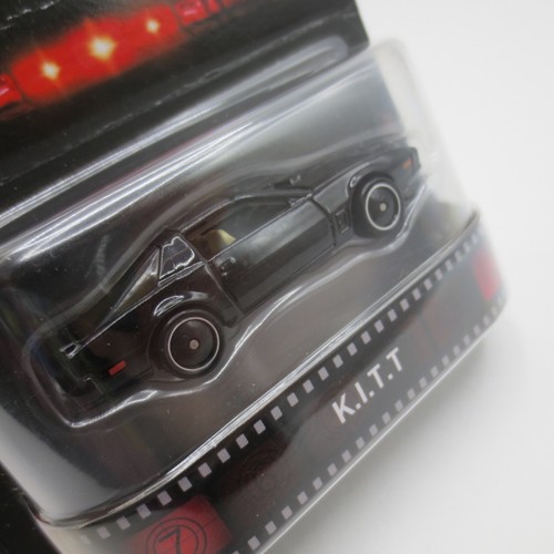 Hot Wheels Retro Entertainment 2016 Knight Rider With Real Riders - Picture 2 of 10