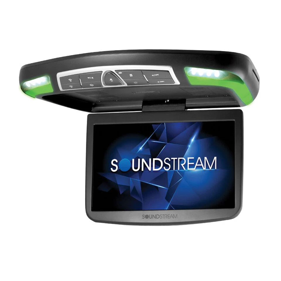SoundStream VCM-138H 13.8” Car Audio Ceiling Mount DVD Player USB Media System  - Image 2 of 3