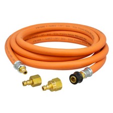 Universal 3m Quick Release Gas Hose – Fits Weber & Cadac | Caravan BBQ LPG Hose