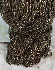 Antique Seed Beads Metallic Bronze Iris, 18bpi, 7g