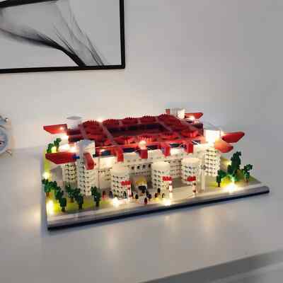 Deutscher AC Mailand Dortmund Stadion DIY Bauset 3D Modell,- perfekt für Fans
