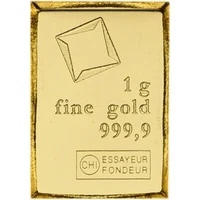 1 gram Gold Bar Valcambi Suisse from Gold CombiBar 999.9 Fine *special**