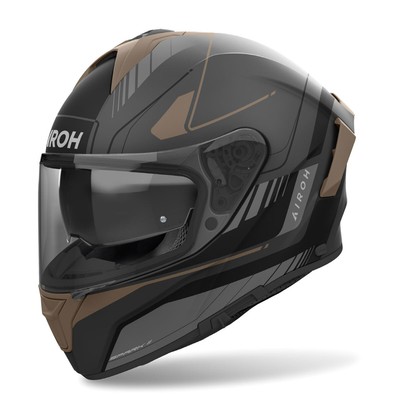 Integral Helm AIROH Spark 2 Chrono Grau Gold Matt
