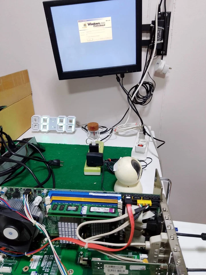 ADVANTECH PCE-5124 G2 PCE-5B07-04, PC on Backplane as photos, sn:9896, Tested. - Image 4 of 4