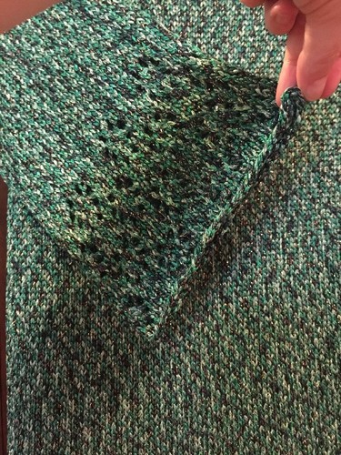 NWOT CALYPSO St Barth Knit Open Sweater Size S Green & Gold Silk? - Picture 10 of 10
