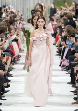 Valentino One-Shoulder Ruffle Light-Gazaar Gown Dress= BNWT- RRP$17,500 AUD