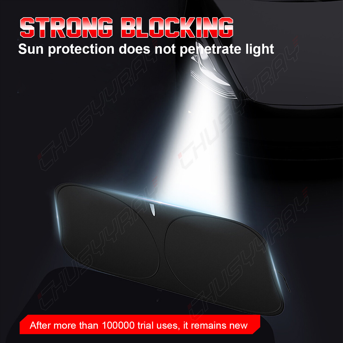 33.46x55.11" For Ford EDGE 2013 Foldable Car Front Window Windshield Sun Shade