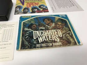 Uncharted Waters - Nintendo NES - 100% Complete In Box CIB 