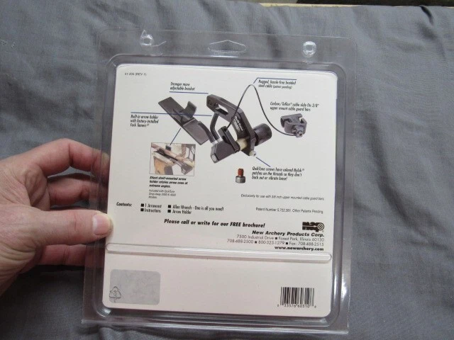 NAP Quicktune 2000 Drop Away Arrow Rest Left Hand 60-311 - Image 2 of 4