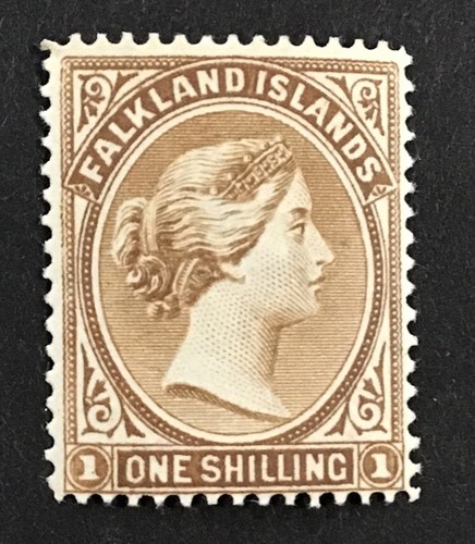 FALKLAND ISLANDS  1895 VF-XF MLH Sc#18,    (W44) - Afbeelding 1 van 2