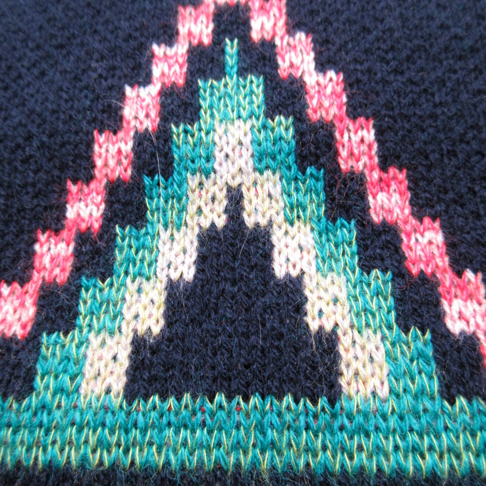 Checkanka Poncho Womens Geometric Knit Aztec Hooded Cape Open Shawl Quetzal