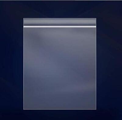 1000 -8'' x 12''  Zip Lock Baggie Clear Reclosable Seal Bag Plastic 2MIL