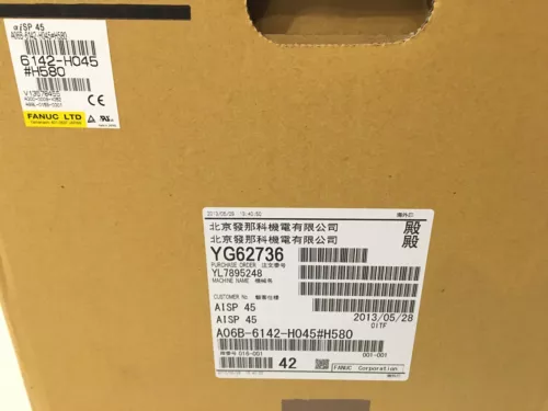 FANUC Servo Drive A06B-6142-H045＃H580 New In Box Expedited Shipping One