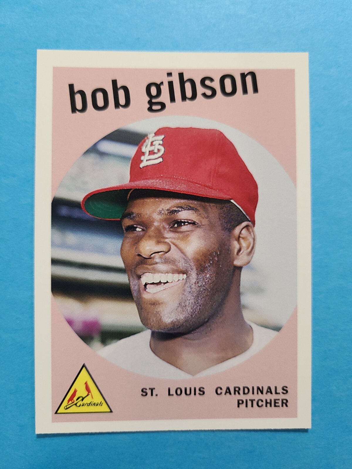 BOB GIBSON 2006 TOPPS ROOKIE OF THE WEEK BASEBALL CARD # 19 F2740