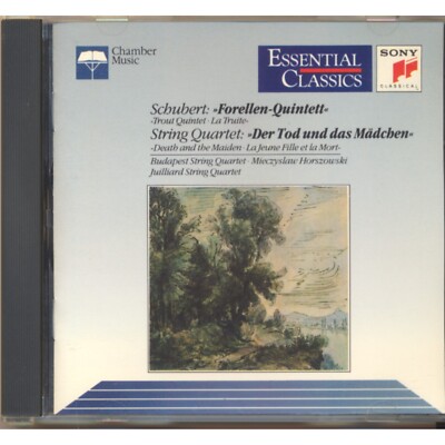 Death & The Maiden, Schubert, Trout, Quintet, Sony Classical, SBK 46343, CD