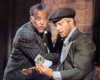 The Sting Robert Earl Jones as Luther robert redford as Hooker 24x30 inch poster